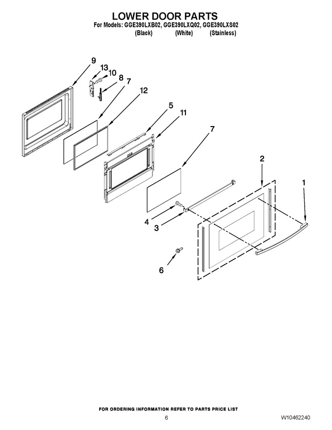 Diagram for GGE390LXB02
