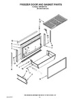 Diagram for 08 - Freezer Door And Basket Parts