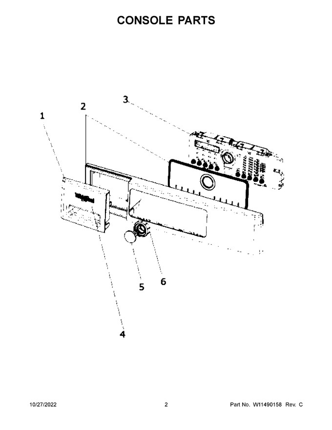 Diagram for WCD3090JW0
