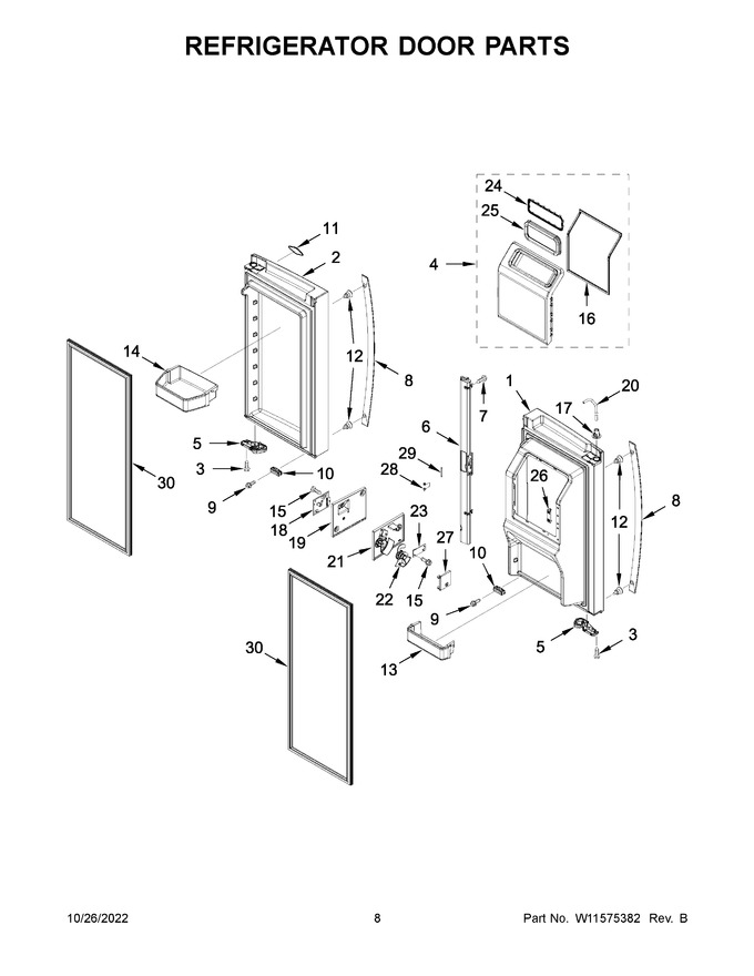 Diagram for WRX986SIHZ03