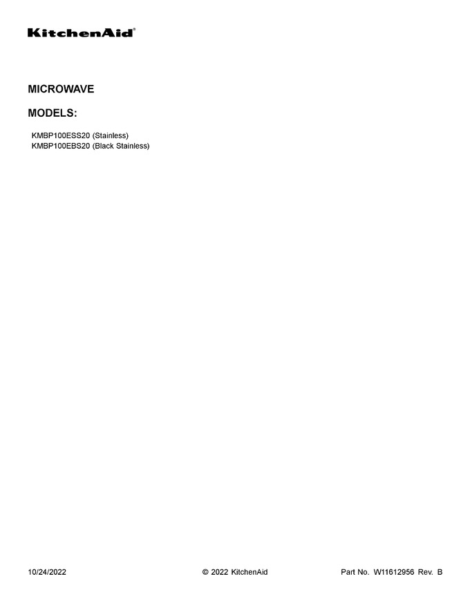 Diagram for KMBP100ESS20