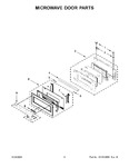 Diagram for 04 - Microwave Door Parts