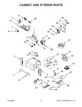 Diagram for 06 - Cabinet And Stirrer Parts
