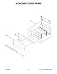 Diagram for 09 - Microwave Door Parts
