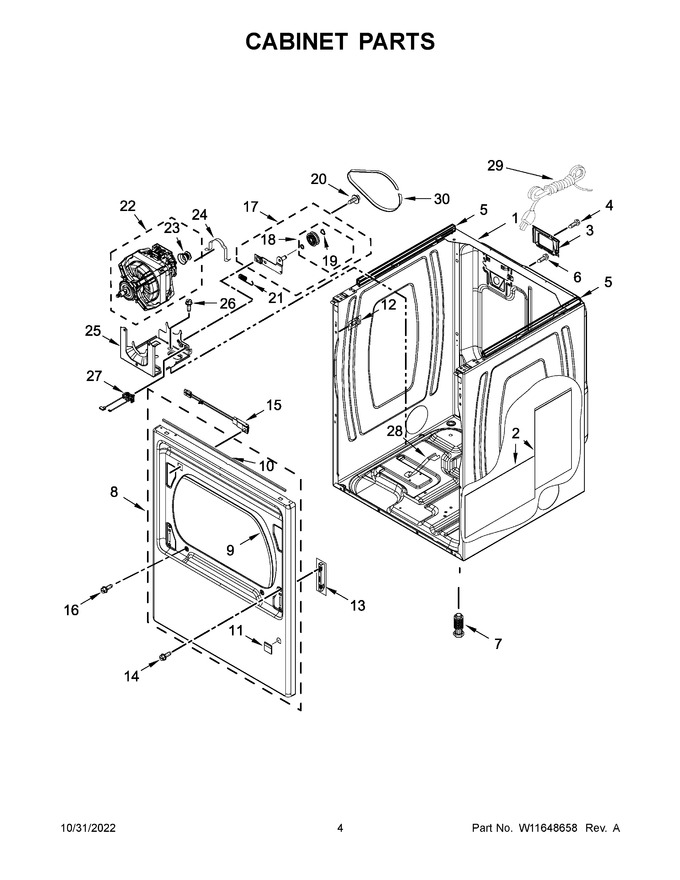 Diagram for WGD6120HC3