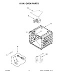Diagram for 06 - 18 In. Oven Parts