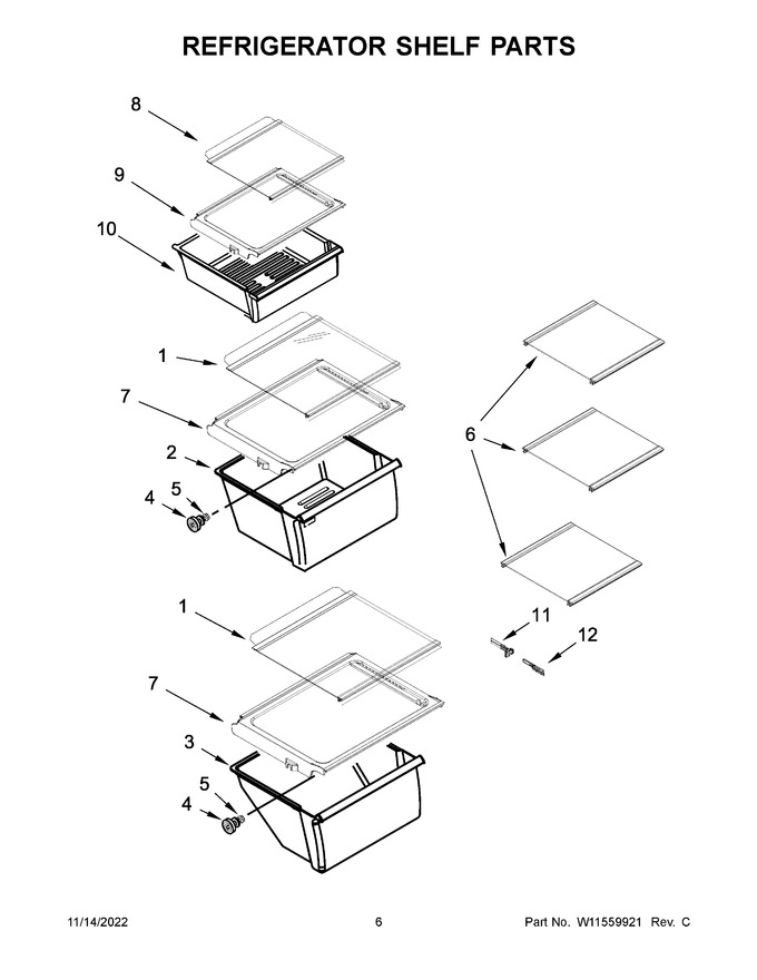 Diagram for WRS331SDHW06