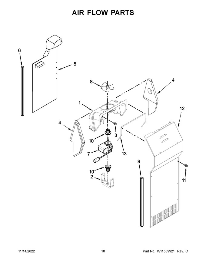 Diagram for WRS331SDHW06