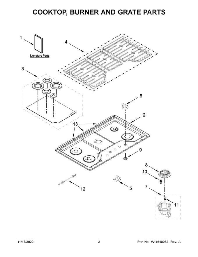 Diagram for WCG55US6HB05