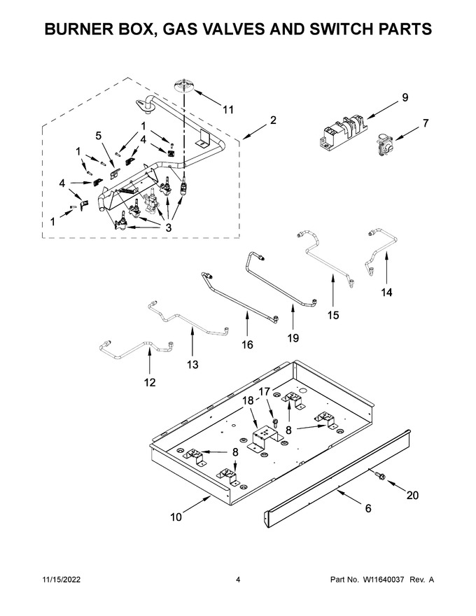Diagram for WCG97US0HS05