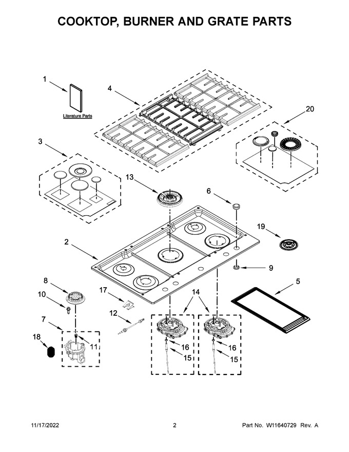 Diagram for KCGS950ESS05