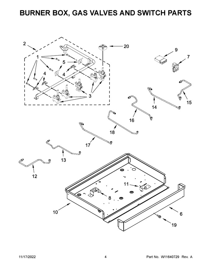 Diagram for KCGS950ESS05