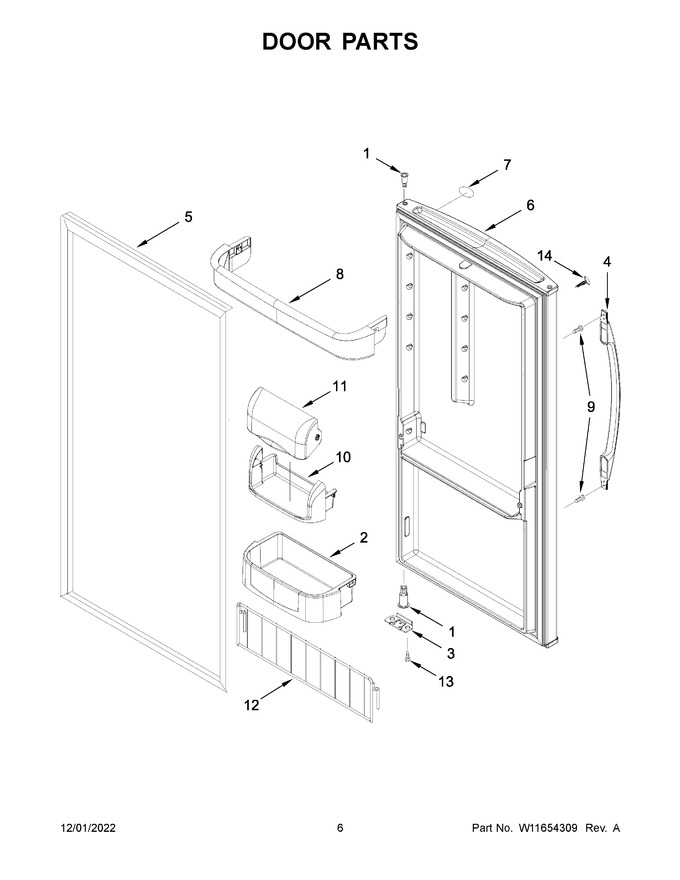 Diagram for WRR56X18FW06