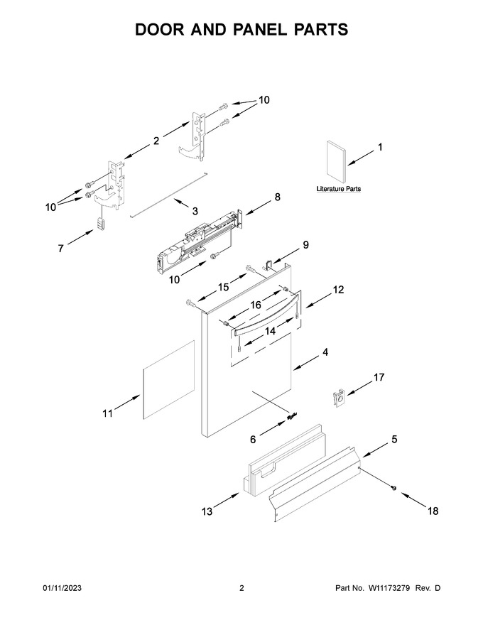 Diagram for WDT730PAHZ0