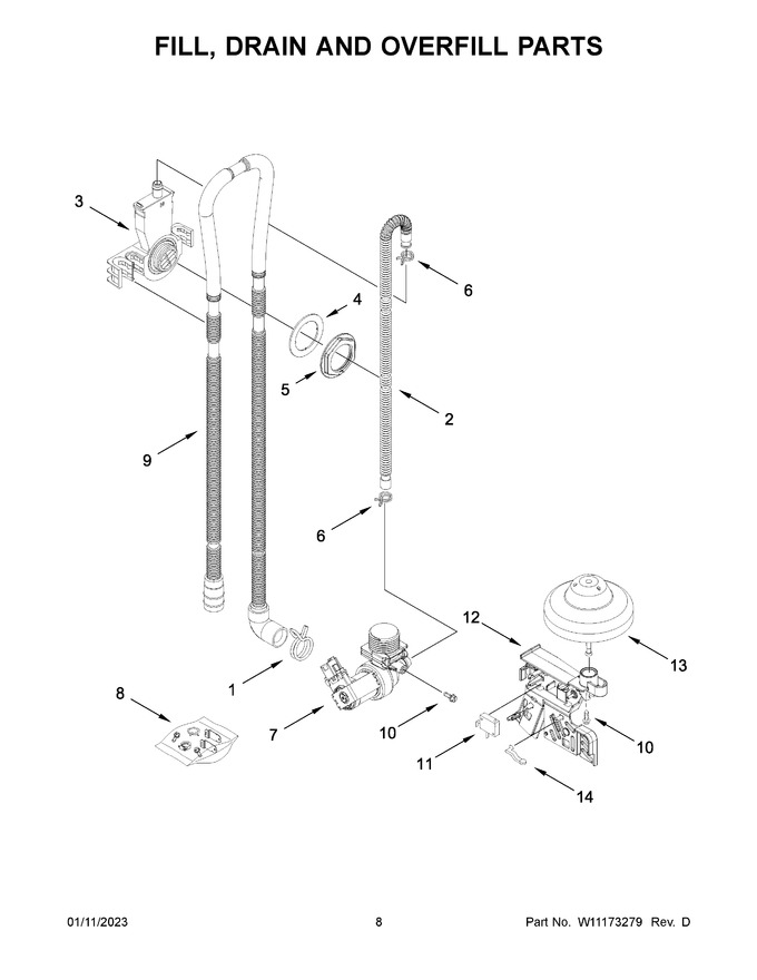 Diagram for WDT730PAHW0