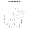 Diagram for 03 - Control Panel Parts