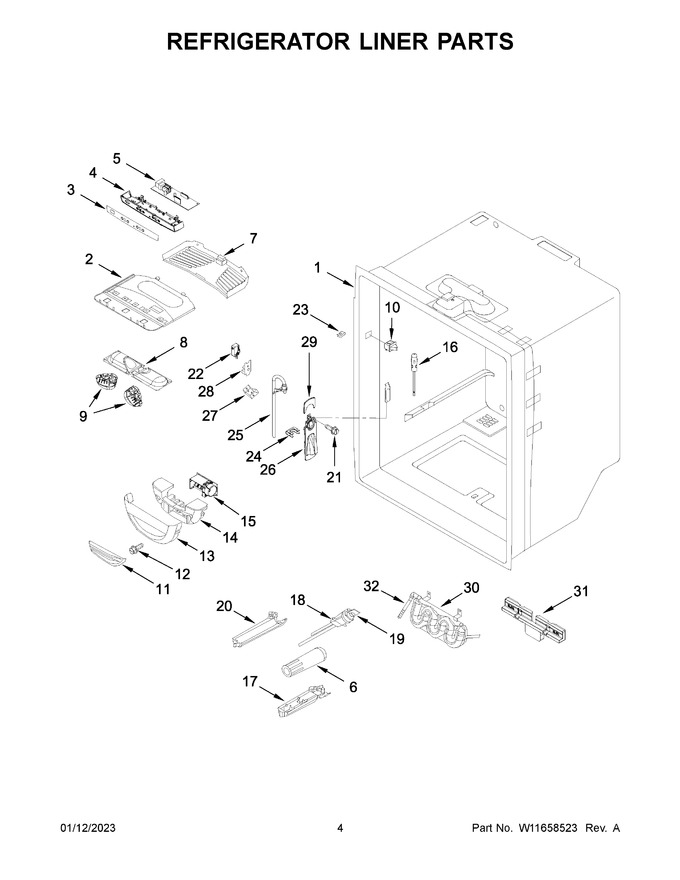 Diagram for WRFF5333PW00