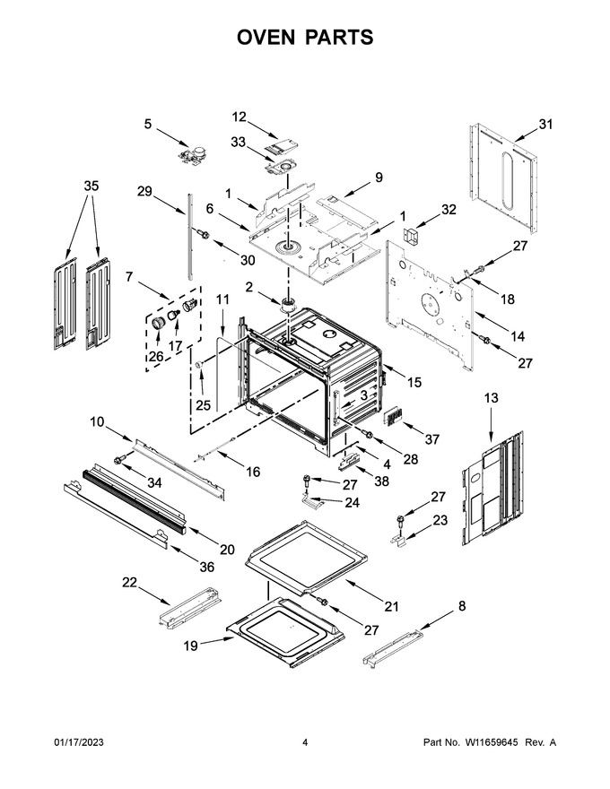 Diagram for WOC54EC7HW21