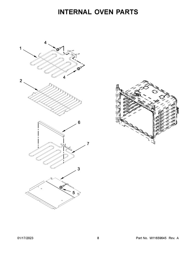 Diagram for WOC54EC7HW21