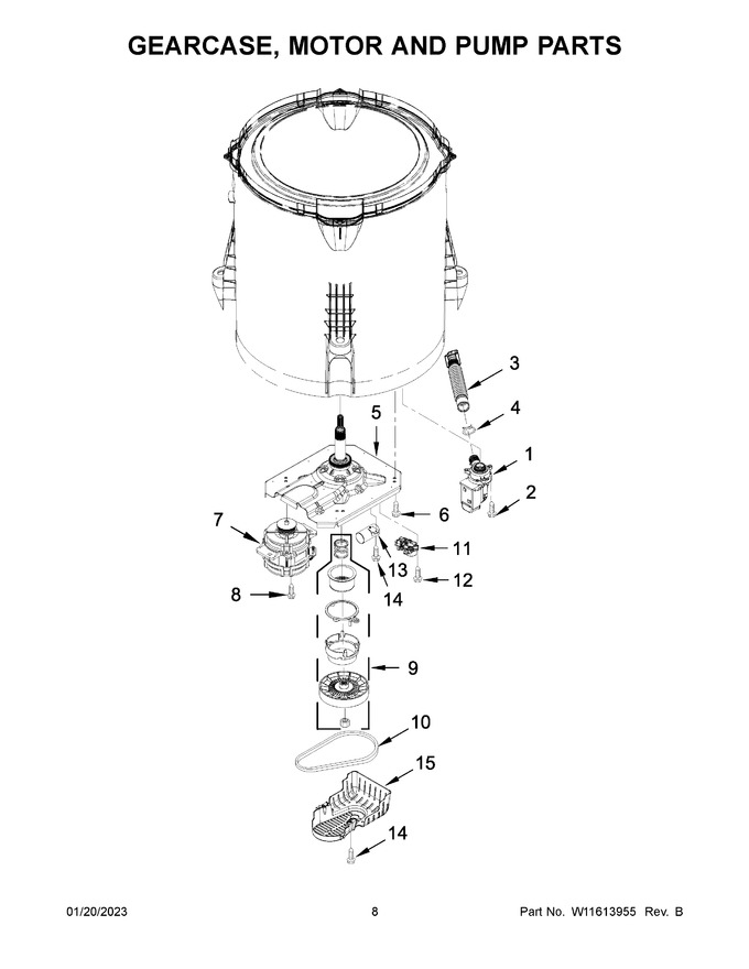 Diagram for 3LMVWC415FW1