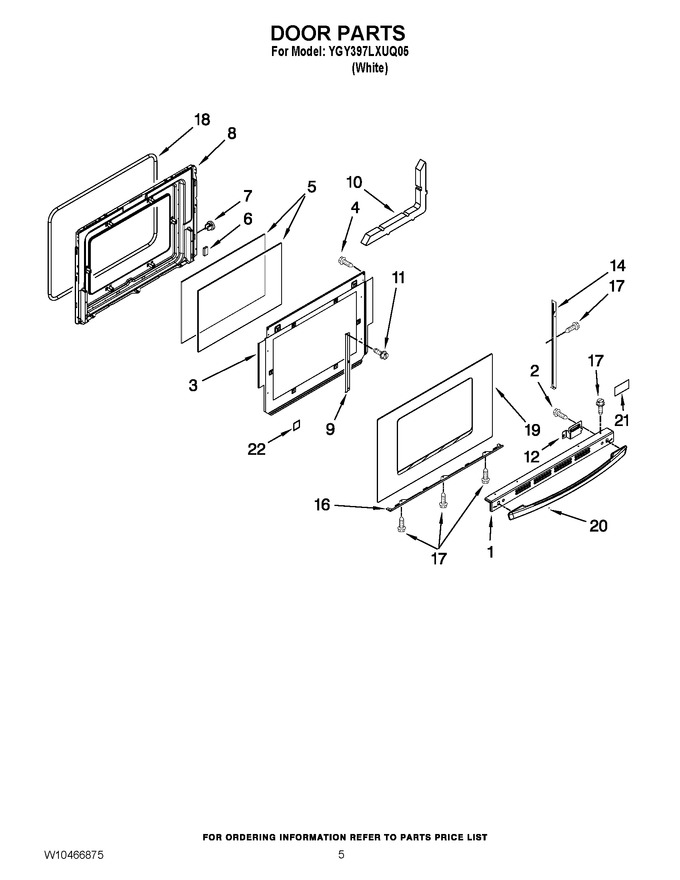 Diagram for YGY397LXUQ05