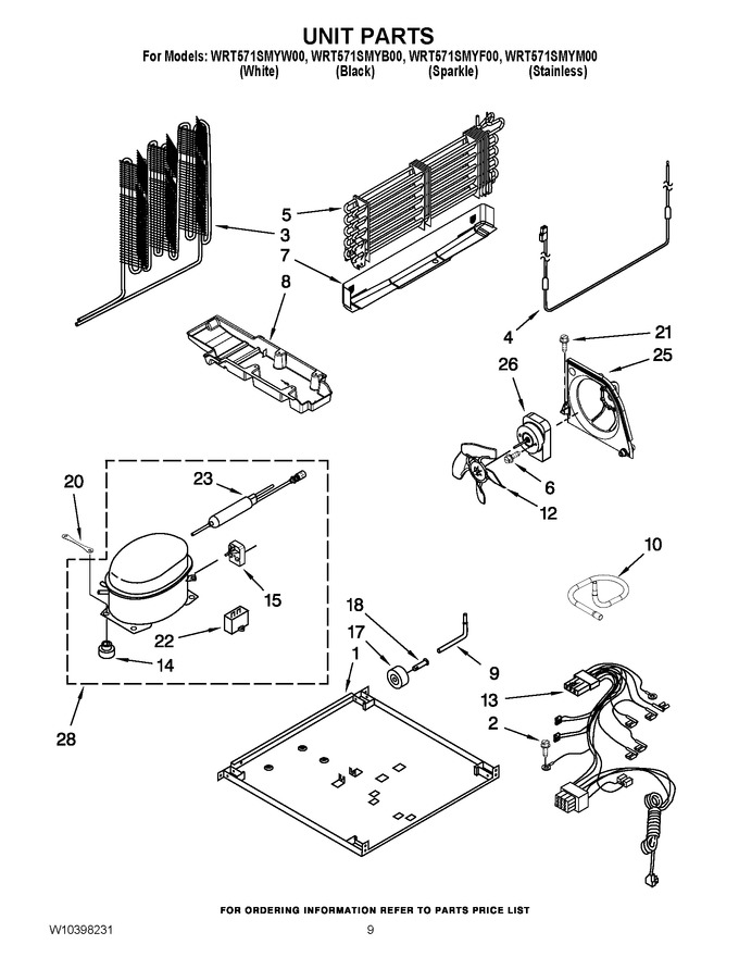 Diagram for WRT571SMYF00