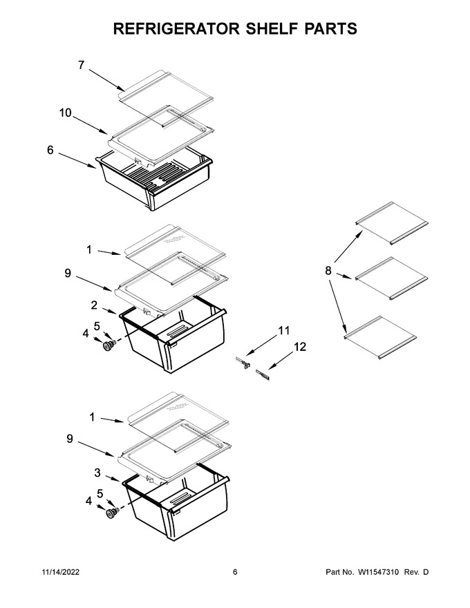 Diagram for WRS325SDHV08