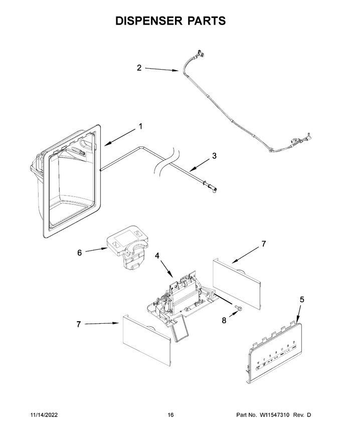Diagram for WRS325SDHV08