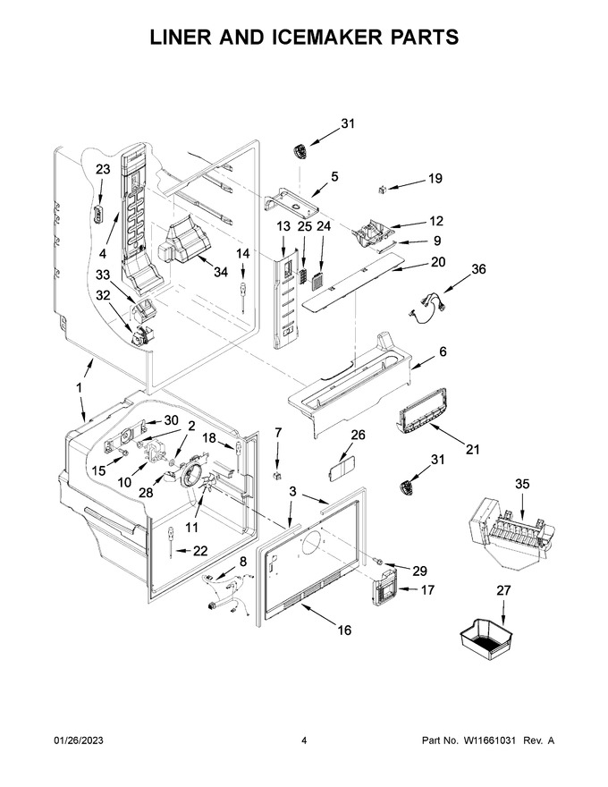 Diagram for WRF560SMHW03
