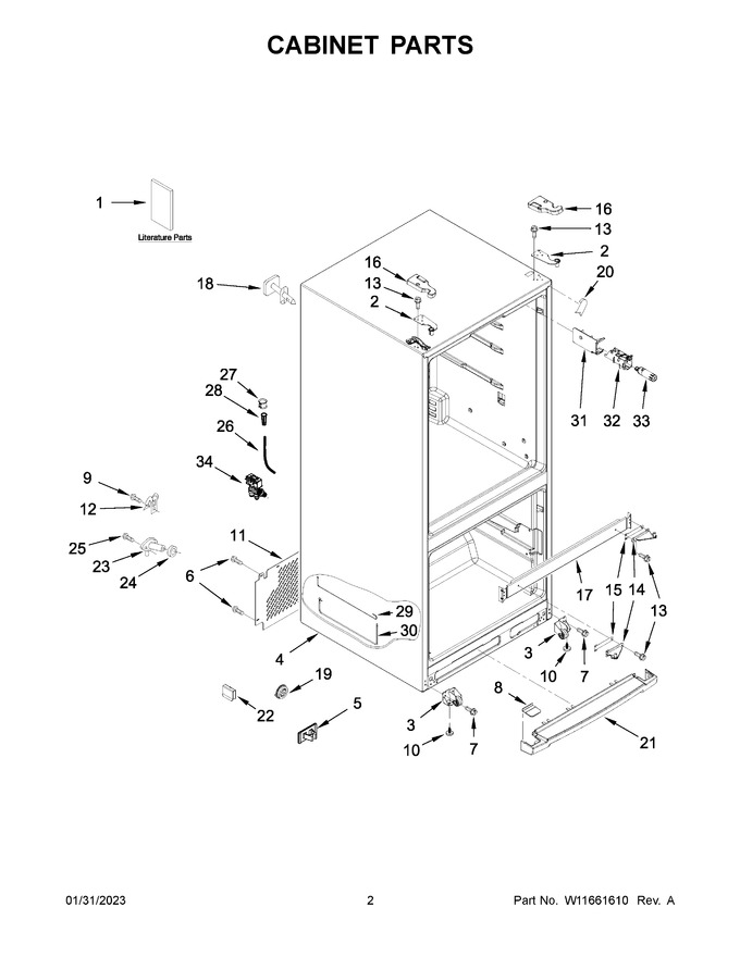 Diagram for WRF560SMHZ03
