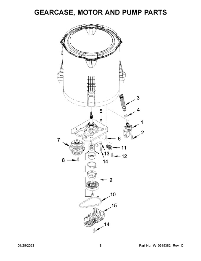 Diagram for 3LMVWC415FW0