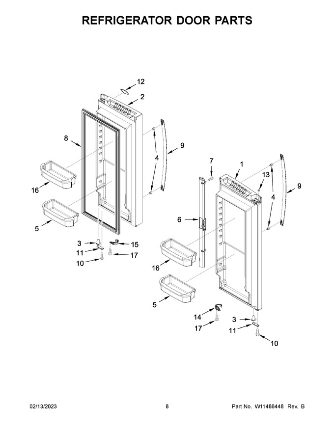 Diagram for WRF535SWHZ05
