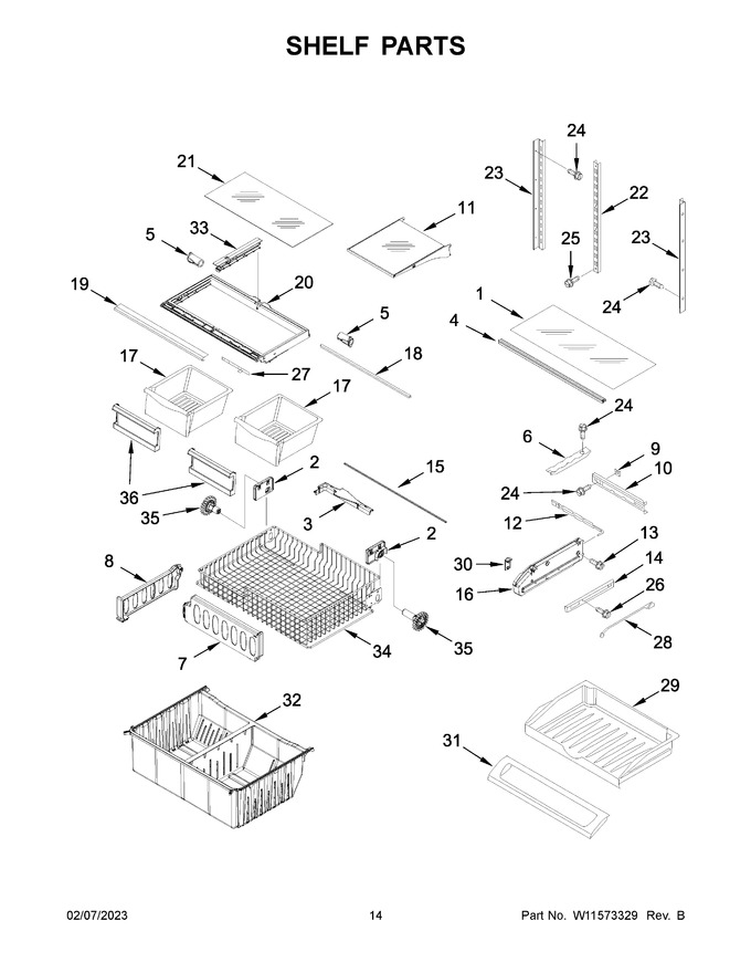 Diagram for WRF535SMHZ08