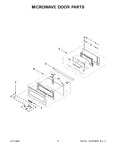 Diagram for 04 - Microwave Door Parts