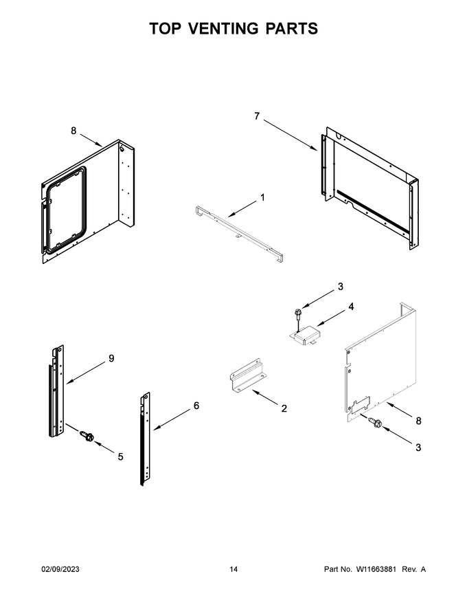 Diagram for WOC54EC7HS22