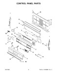 Diagram for 03 - Control Panel Parts