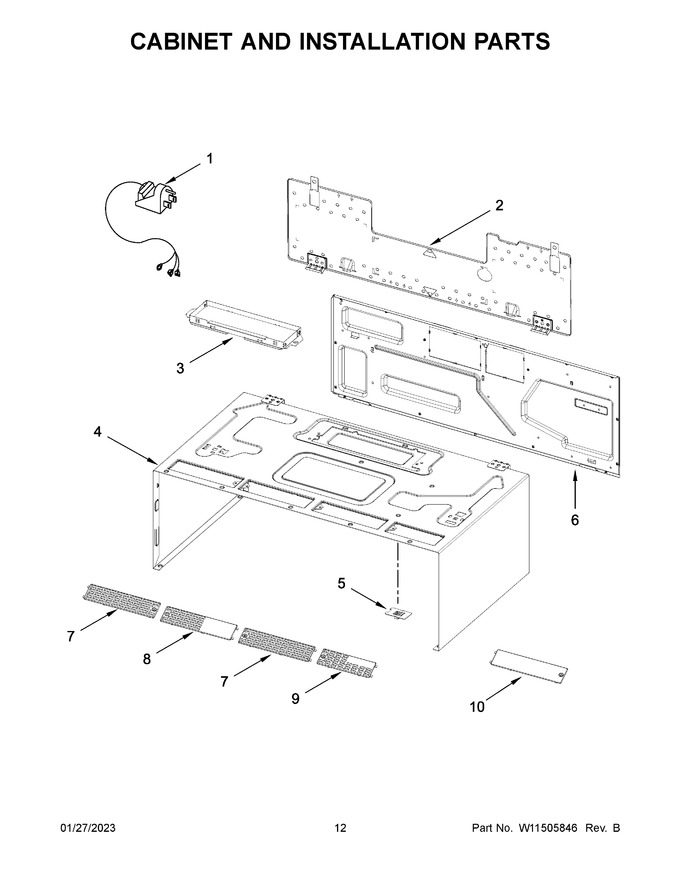 Diagram for YWML35011KW00