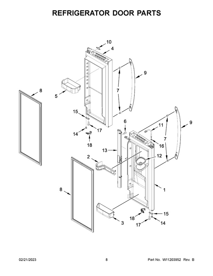 Diagram for WRX735SDBM02