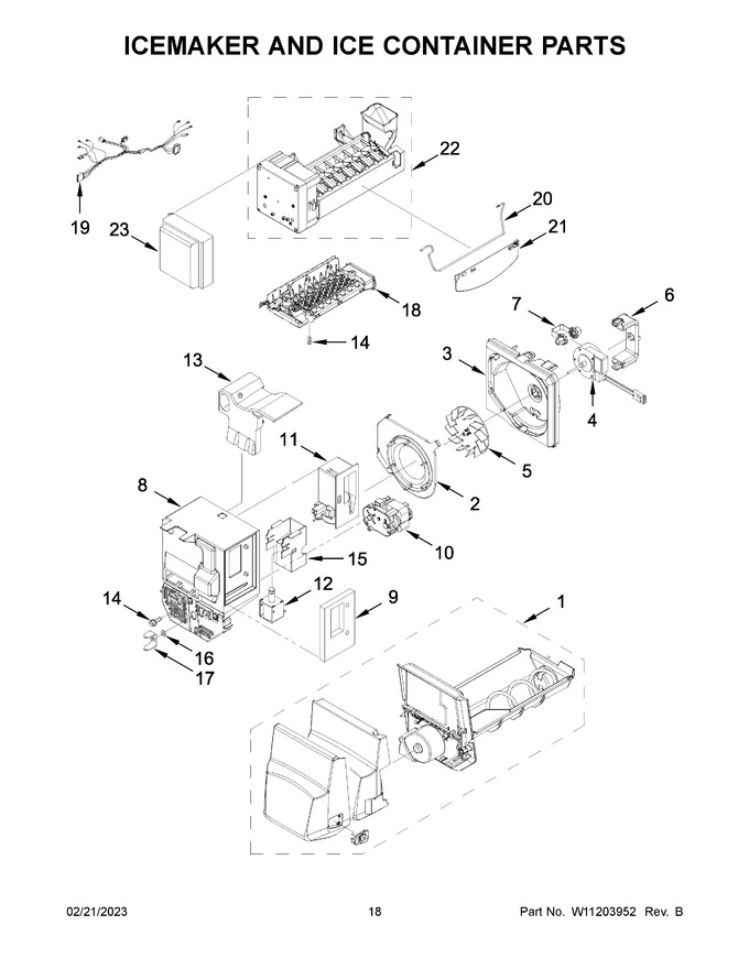 Diagram for WRX735SDBM02