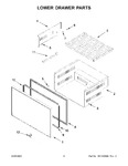 Diagram for 04 - Lower Drawer Parts
