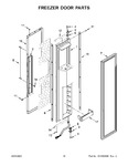Diagram for 10 - Freezer Door Parts