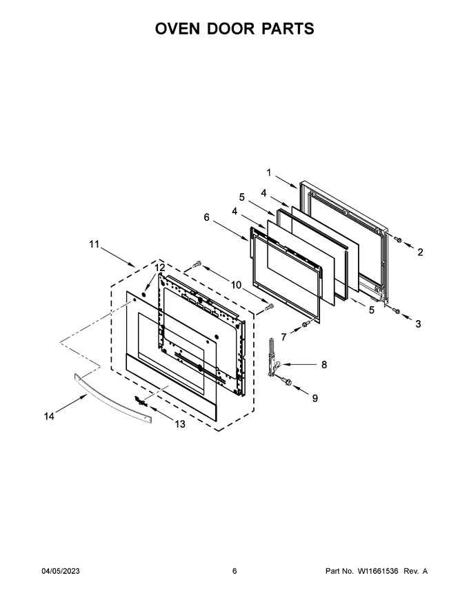 Diagram for WOEC5030LW00