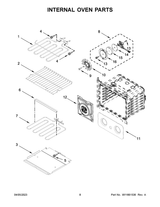Diagram for WOEC5030LB00