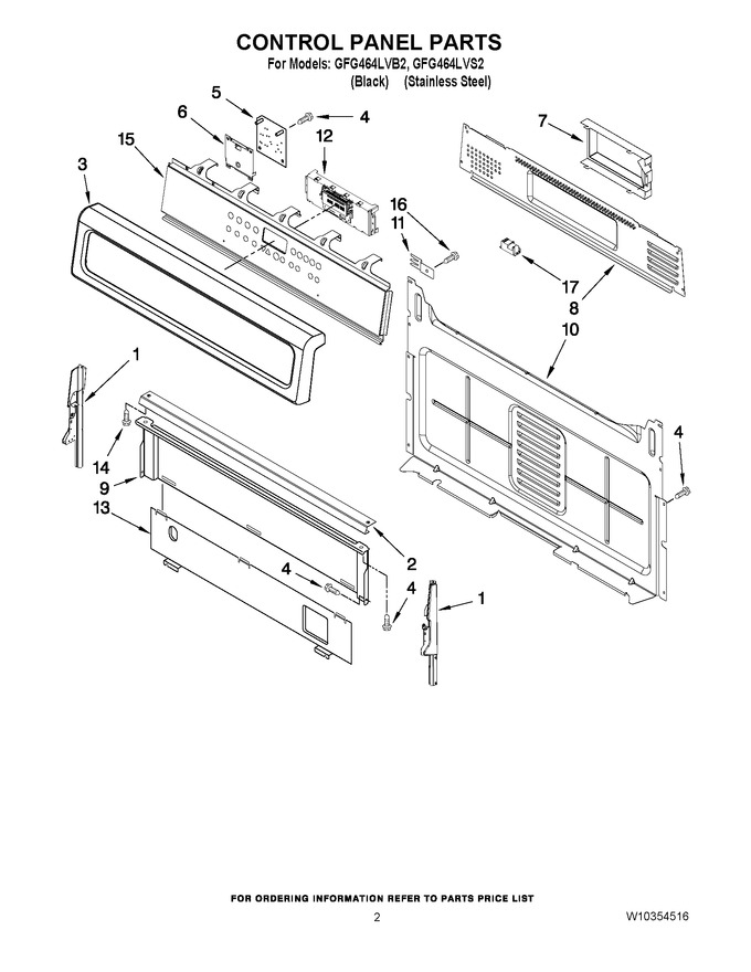 Diagram for GFG464LVS2