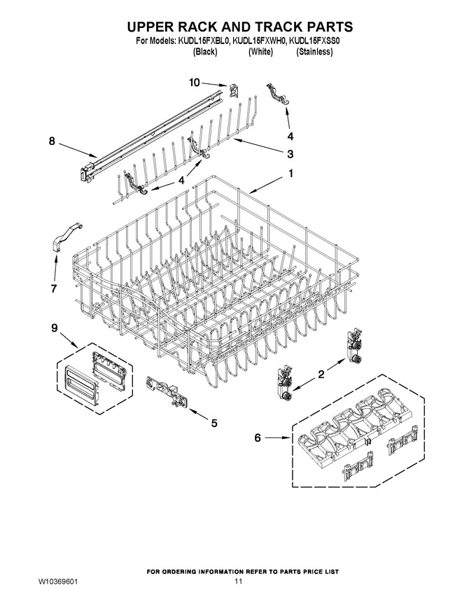 Diagram for KUDL15FXWH0