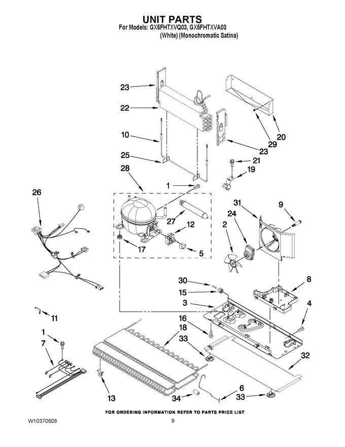 Diagram for GX5FHTXVA03