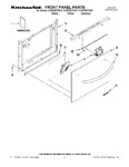 Diagram for 01 - Front Panel Parts