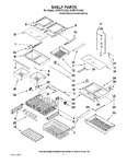 Diagram for 07 - Shelf Parts