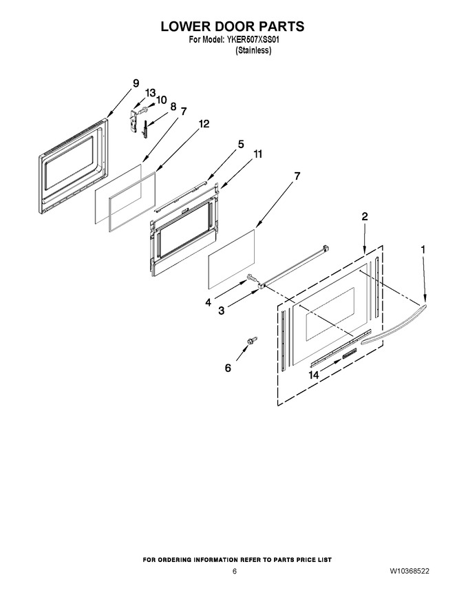 Diagram for YKER507XSS01
