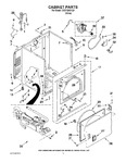 Diagram for 02 - Cabinet Parts